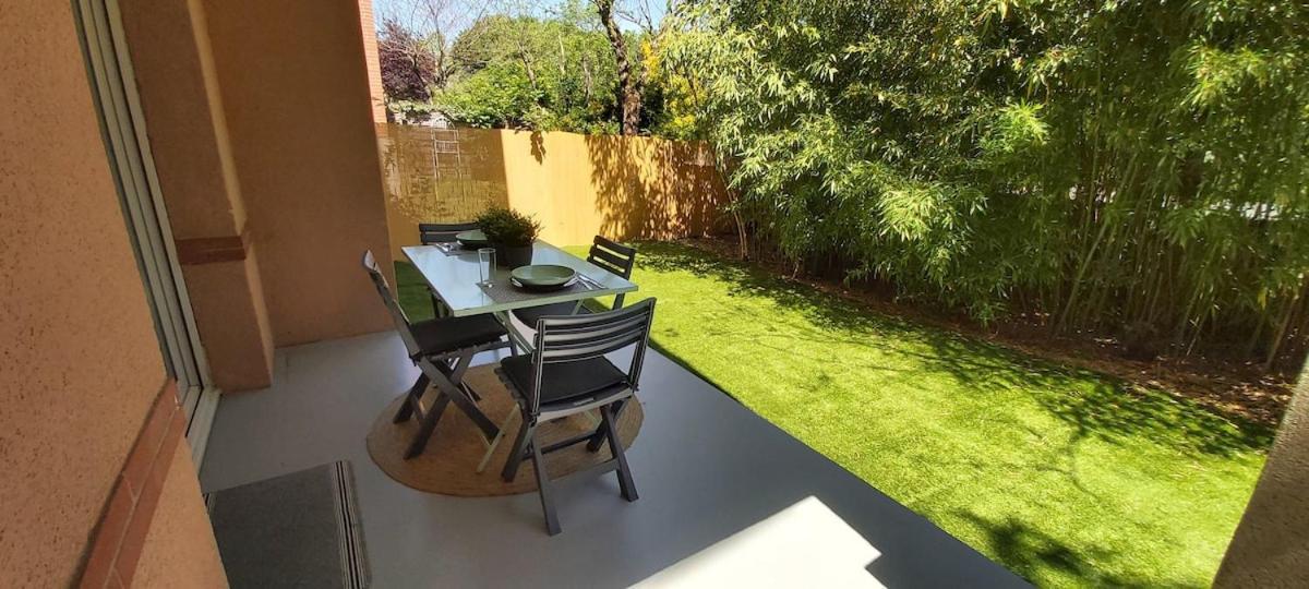 Apartmán Les Capitouls - Avec Entree Autonome, Clim Neuve, Jardin, Parking Prive & Sa Piscine ! - Toulouse Exteriér fotografie